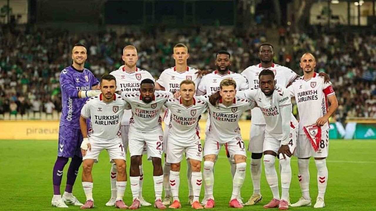 Samsunspor Panathi̇nai̇kos’u Eledi̇ Mi̇