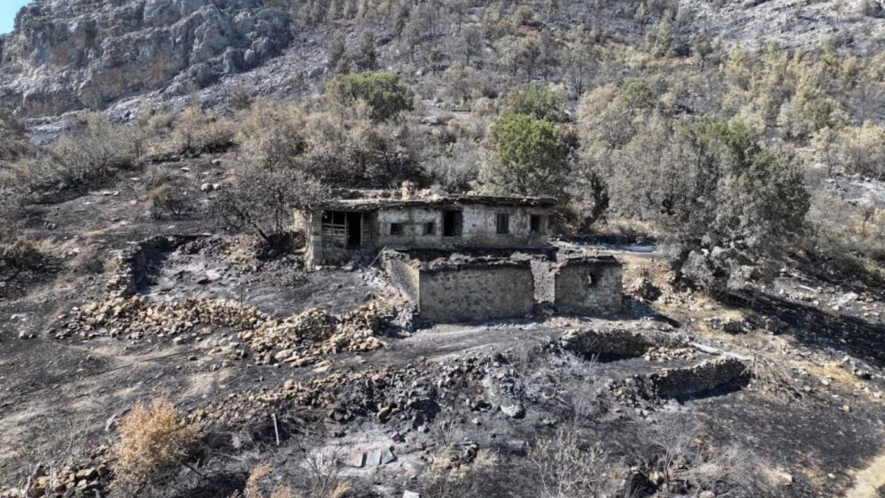 Silifke Yangin Goruntusu 1