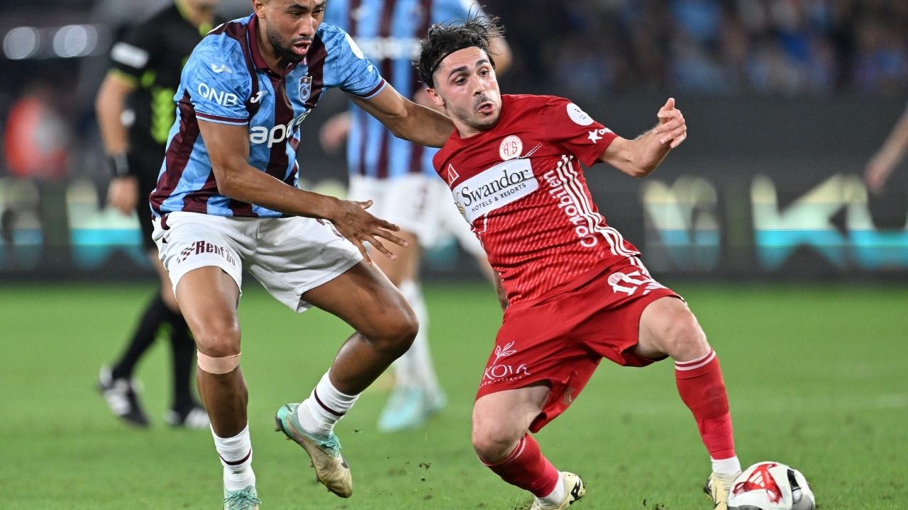 Trabzonspor Antalyaspor Tek Golle Galibiyet 3