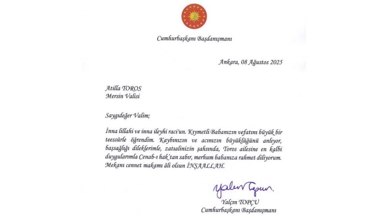 Vali Atilla Toros Vefat 1