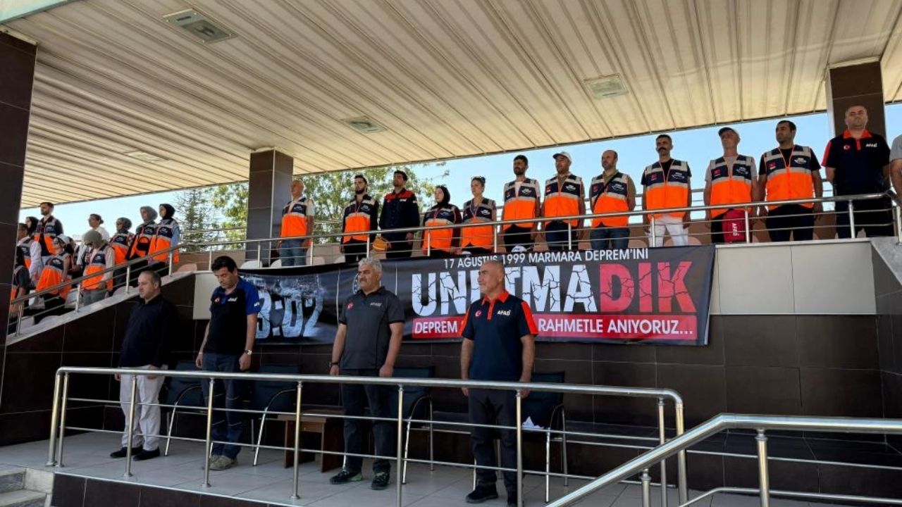 Van Afad Marmara Depremi Anma 2025 2