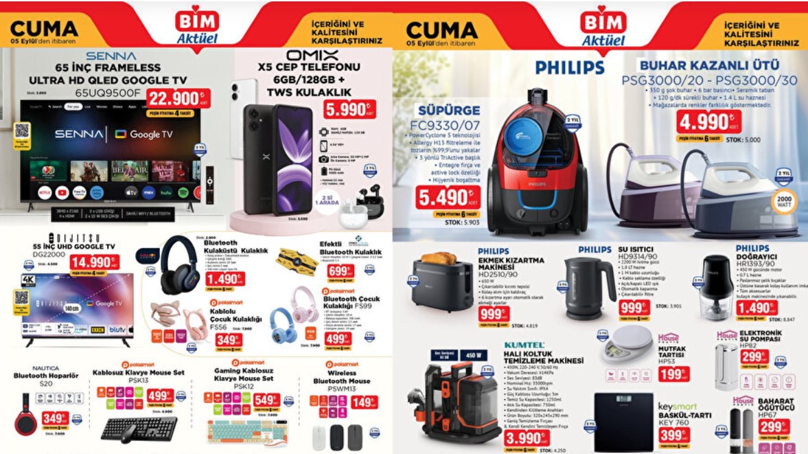 BİM aktüel kataloğu