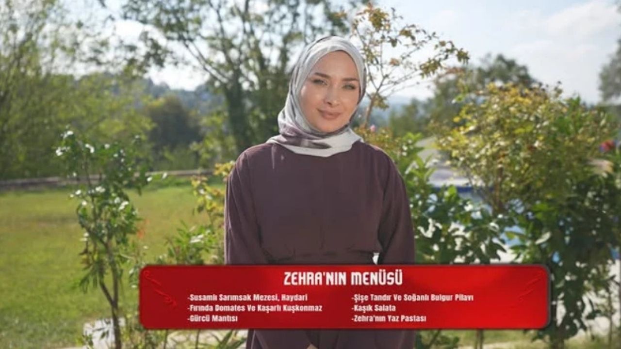 Zuhal Topal’la Yemekteyiz yarışmacısı Zehra Kalender
